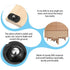 Quilax 16 360Swivel Pcs Self Adhesive Caster Wheels, Mini Caster Wheels for Small Appliances, Appliance Rollers