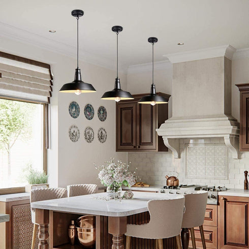 3Pcs 4.7inch Othmro Ceiling Light Canopy Kit, Vintage Chandelier Ceiling Plate with Hook, Retro Pendant Light Canopy