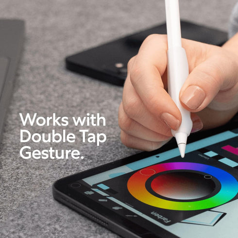 Paperlike Pencil Grips for Apple Pencil 1st & 2nd Generation, USB-C & Pro - Set of 2 for Comfort & Precision