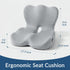 Tailbone Exclusivo Mezcla Memory Foam Seat Cushion, Ergonomic Pain Relief Cushions, Non-Slip Seat Pad for Office Chair