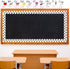 Whaline 69Ft Dog Paw Bulletin Board Border, White Black Pet Paw Decoration Borders for School Classroom Office