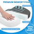 TushGuard Seat Cushion - Memory Foam Cushion for Office Chair, Car Seat, Airplane, Bleacher - Sciatica & Hip & Coccyx