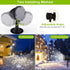 Christmas Snowfall Projector Lights,FLEVO Outdoor LED Projector Lights,IP65 Waterproof Snowfall Projector Lights,Christmas Decorations Lighting for Indoor Xmas Holiday Party Wedding Garden Patio by FLEVO
