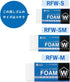 Sakura Crepas Double Foam Eraser RFW-60 - 10 Pieces
