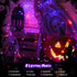 2 Pack 200 66Ft 8 echosari Halloween Fairy Lights Battery Operated, LED Auto Timer Silver Wire Starry String Lights