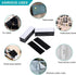 BRAVESHINE Heavy-Weight Hook and Loop Strips, Strong Adhesive Fasteners, 15 Pack 1.2x4 Inch