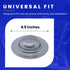 Gadgetime USA (Pack 2) 4.5 Inches Kitchen Sink Strainer of Drain strainers Food Catcher, for Bathroom, RV & Lavatory