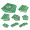 40pcs PCB Proto Boards SMD to DIP Adapter Plate Converter for TQFP (32 44 48 64 84 100) SOP SSOP TSSOP