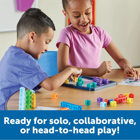 80 5+, Learning Resources MathLink Cubes Brain Puzzle Challenge, Pieces, Ages Classroom Must Haves, Preschool