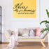 Zonon 3 Sheets Vinyl Wall Quote Stickers, Inspirational Love Faith Hope Family Motivational Wall Decals for Home School