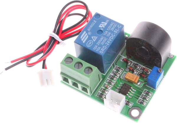 NOYITO 0-5A AC Current Detection Sensor Module Switch Output (DC 12V, Green)