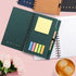 SOUJOY 10 Pack A5 Spiral Notebooks, Lined Notepad with Pen, Kraft Paper, Sticky Notes, Page Marker Tabs