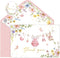 SMUAENSS 24 Pack Pink Baby Shower Thank You Cards with Envelopes, Girl Baby
