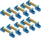 10Pcs Ground Bus Bar Terminal Block, Brass Electrical Grounding Bars Block