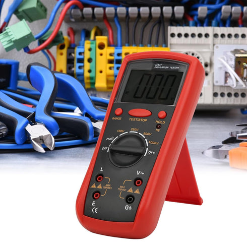IT811 Insulation Resistance Tester, LCD Resistance Meter for Measuring Device, Megohm Meter