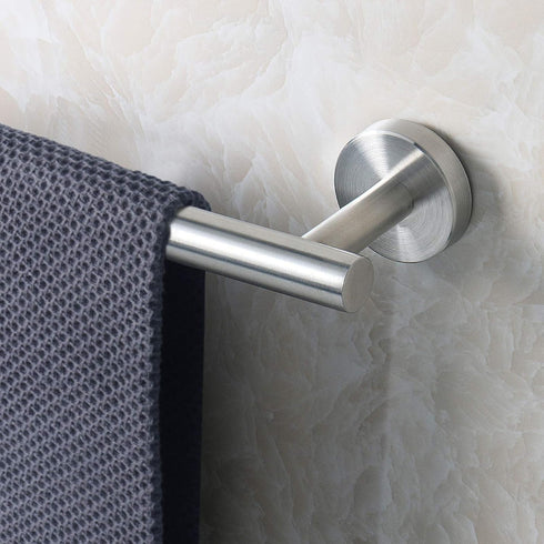 NearMoon Bathroom Towel Bar, Thicken Stainless Steel Shower Towel Rack, Wall Mounted (Brushed Nickel, 12 Inch)