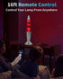 17 13.5" Colors Changing Liquid Motion Lamp with Remote: LED Night Light for Kids Adults - Relaxing Table lamp