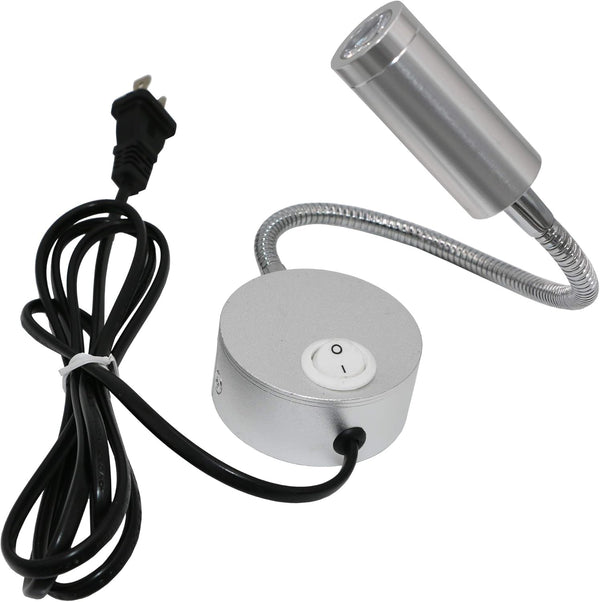 3W LED Wall Sconces Picture Mirror-Light With Plug Book Lamp Button on/off