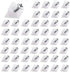 120 Pcs Drawer Wedges, Drawer Bottom Repair Fixing Mending Wedges with Screws, Plastic Angle Code Bracket