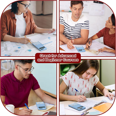 Scientific Calculator for Students, 2-Line Math Calculator with Dust Cover for Middle and High School Supplies