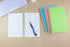 Spiral Notebook Journal, 5.5" x 8.5" Plastic Hardcover College Ruled Notebook with 4 Colors, 80 Sheets / 160 Pages for