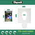 DISPOZIT 10 100% XL Pcs disposable flushable toilet seat covers Biodegradable for Travel Public Toilets for Adults