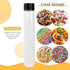 30ml Clear Glass Test Tubes with Screw Caps, Plastic Stoppers, 22 x 120mm, Leak-Proof, 6PCS