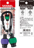 QB-22K2GV Set 2 Vessel Ball Grip Quick Catcher, of (Green/Purple) Bit Holder