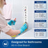 SPYMINNPOO Potty Training Chart, Visual Bathroom Routine Poster with Laminated Step by Step Schedule, Toilet Training