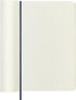 Moleskine Classic Notebook, Soft Cover, Large (5" x 8.25") Squared/Grid, 192 pages Sapphire Blue