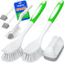 Holikme 6 Pack Dish Brush with Handle Kitchen Cleaning Brush Set for