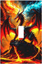 HTSAHKV Dragon Wall Plate Light Switch Cover Single Gang Outlet Faceplate Print Plate