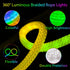 9.84FT/3M 360 IP67 iNextStation LED Strip Lights, Glow Braided Smart IC USB Rope Light, Neon Rope Light with Music