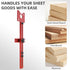 4 1 in Router Milling Groove Bracket,Cabinet Hardware Jig and Router Guide,Adjustable Router Circle Cutting Guide