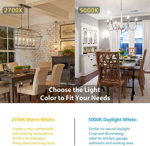 E26 B11 Bulbs 4 (40 Bulbs 2700K Bulb Bulb Non-Dimmable 10Pack KINUR Candelabra led Light Watt Watt Equivalent) LED