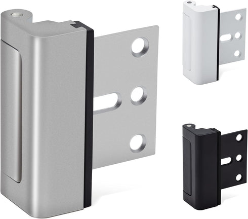 Kirphealy 2 Pack 800lbs Home Security Door Lock, Door Reinforcement Locks for Front Door, Upgraded Door Latch