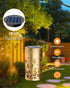 long-stars Lights,10LED 6 1Pack Solar Lanterns Outdoor Hanging Lights ,Waterproof Solar Table Lamps with RGB Color