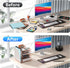 gianotter Desk Organizers and Accessories, 6-Tier Paper Organizer with Magazine Rack, File Organizer for Office Desk