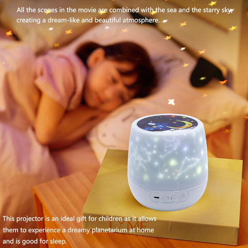 LytRdIt 21 Sets 360 of Films, Kids Night Light Projector, Star Galaxy Projector with Rotating for Kids Baby Girls