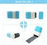 Identity Protection Roller Stamps 2Pcs, Wide Rolling Security Stamp for Privacy Protection, ID Blockout and Address