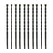 10-Pack 1/4 Inch x 5-1/2 Inch Masonry Drill Bit, Carbide Tipped for Concrete, Brick, Stone, Impact Performance