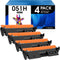 MasaiMara 051H Toner Cartridge 4-Pack Compatible for Canon imageCLASS MF264dw MF269dw MF267dw (Black)