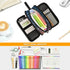 Soccer Football Ball Pencil Case Box, Large Zipper Pouch for Stationery, Organizer for Kids, Teens, and Adults