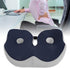 Memory Foam Seat Cushion, Coccyx Pain Relief Cushion with Adjustable Strap, All Day Comfort for Office Chair, Car Seat