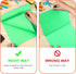 Zubebe 10 Pads Jumbo Sticky Notes, 11 x 11 Inch, Bright Colors, 25 Sheets/Pad