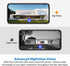 NexoSora 1080p 2-Way 2.4Ghz Wireless Doorbell Camera with Receiver, AI Human Detection, Audio, Night Vision, Cloud