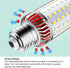 25W LED Light Bulb, 200 Watt Equivalent, E26 LED Lamp, 2500 Lumens Daylight-White 6000K, 3-Pack