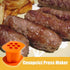Generic Manual Sausage and Hot Dog Maker, Non-Stick Sausage Mold for Home Cooking, Barbecue and Kitchen Use