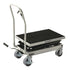 Heavy Duty Caster Steel Cast Iron Wheel, Tool Box and Workbench Swivel Caster with 1250LB Capacity (6 inch, 1 Brake)