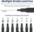 Pacific Arc Chromagraph Metal Mechanical Pencil, 0.5mm Black Barrel for Drafting and Sketching